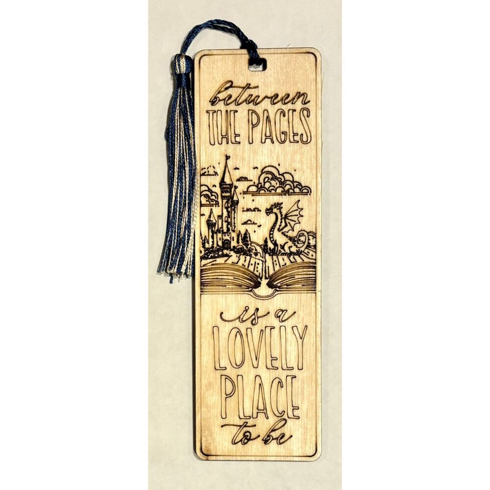 Wood Bookmark - Between the Pages - B030